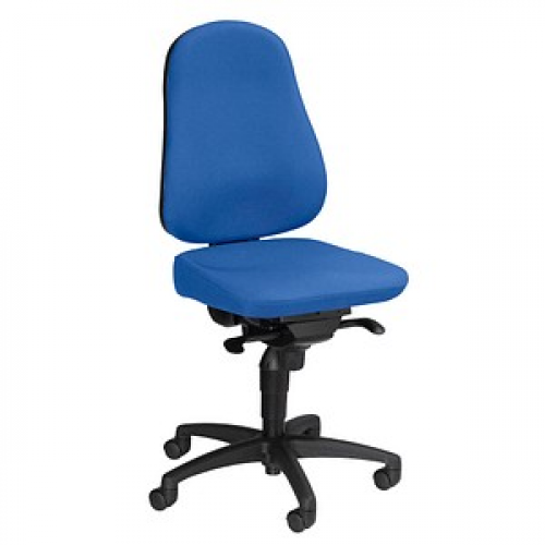 Topstar Bürostuhl Body Balance 50, BAL50T26 Stoff blau, Gestell schwarz