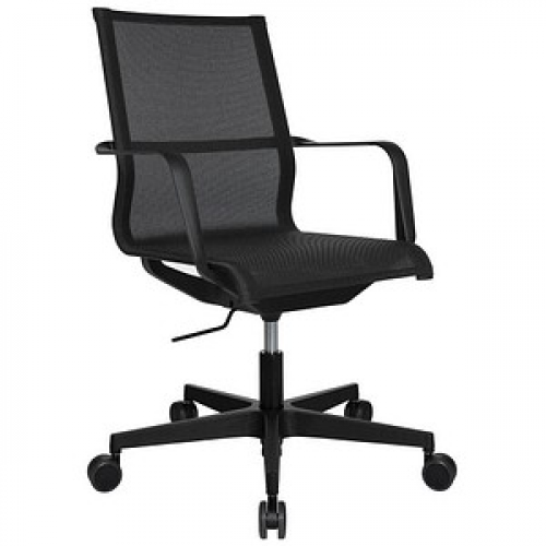 Topstar Bürostuhl Sitness Life 40, FY40BA GY0H Stoff schwarz, Gestell schwarz