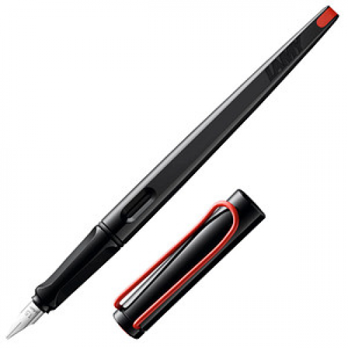 LAMY joy 015 FH Patronenfüller schwarz/rot B (breit)