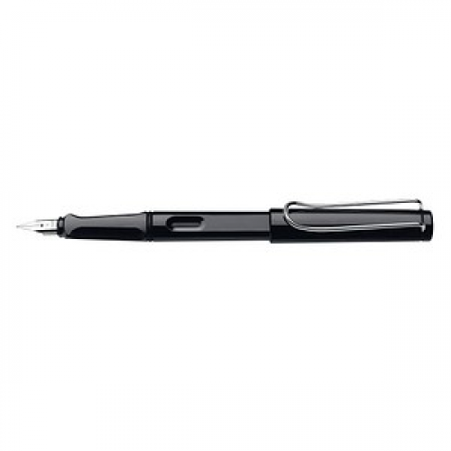 LAMY safari Patronenfüller schwarz hochglänzend M (mittel)