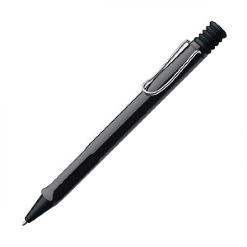 LAMY Kugelschreiber safari schwarz, Schreibfarbe: schwarz, 1 St.