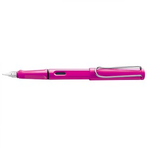 LAMY safari Patronenfüller pink hochglänzend M (mittel)