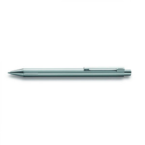 LAMY Kugelschreiber econ silber Schreibfarbe schwarz, 1 St.