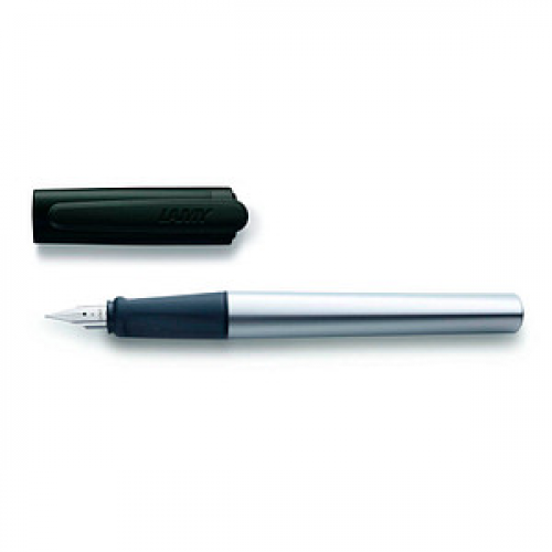 LAMY nexx Patronenfüller schwarz/silber A (für Anfänger)