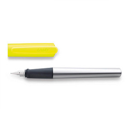 LAMY nexx Patronenfüller neonyellow/silber A (für Anfänger)