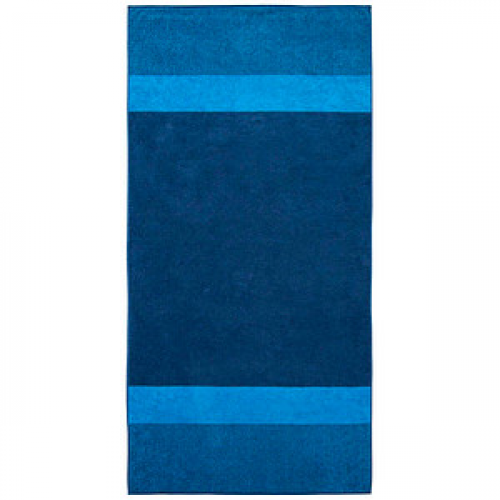 Dyckhoff Saunatuch XL Two-Tone Stripe blau 100,0 x 200,0 cm