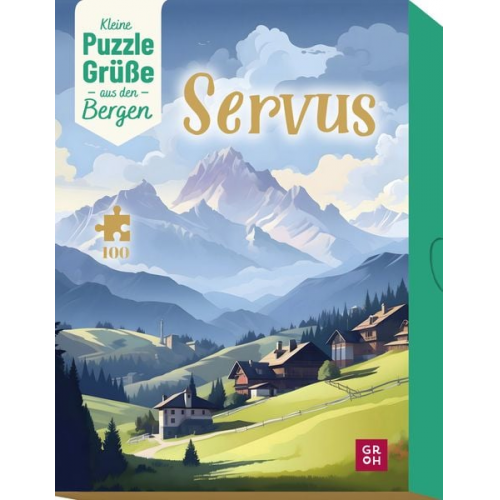 Servus! Kleine Puzzle-Grüße aus den Bergen