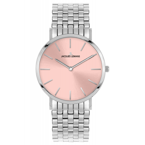 Jacques Lemans 1-2172K Damen-Armbanduhr Nizza Rosa