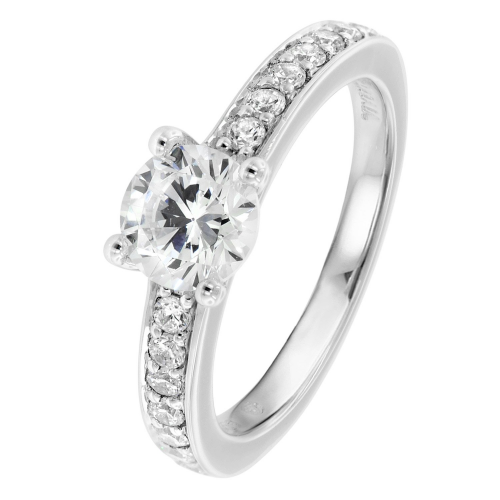 Viventy 764481 Verlobungsring Silber 925 Antragsring Zirkonia Damen-Ring