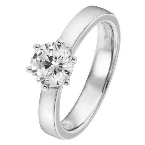 Viventy 696881 Verlobungsring Silber 925 Antragsring Zirkonia Damen-Ring