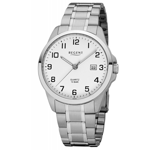 Regent 11150641 Herrenuhr Edelstahl 10 Bar Wasserdicht