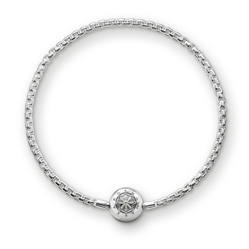 Thomas Sabo KA0001-001-12 Damen-Armband für Karma Beads 925 Silber