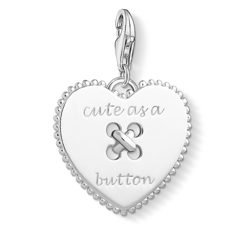 Thomas Sabo 1485-001-21 Charm-Anhänger Herz-Coin