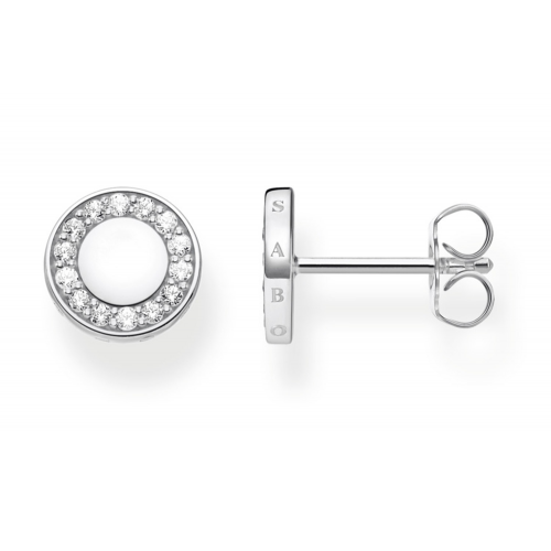 Thomas Sabo H2061-051-14 Damen-Silberohrringe Ohrstecker Kreise