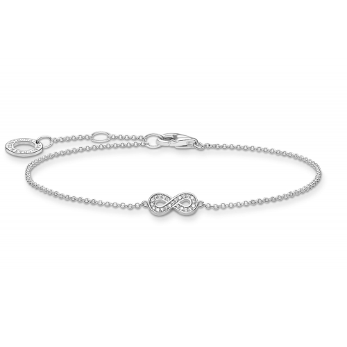 Thomas Sabo A2003-051-14-L19v Silberarmband für Damen Unendlichkeit