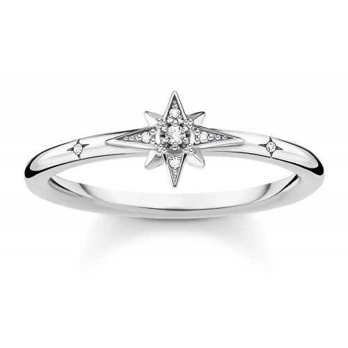 Thomas Sabo TR2317-051-14 Silberring für Damen Stern