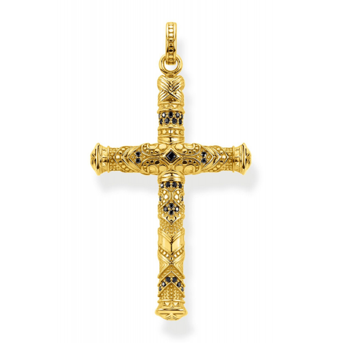 Thomas Sabo PE909-414-39 Kreuz-Anhänger Goldfarben