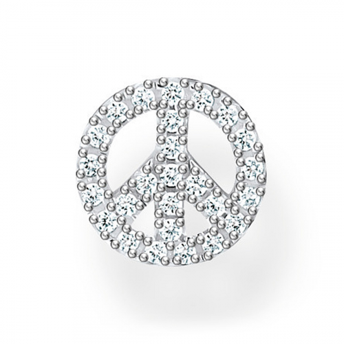 Thomas Sabo H2218-051-14 Single Ohrring Peace Silber