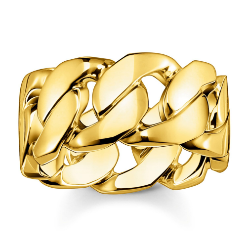 Thomas Sabo TR2328-413-39 Goldfarbener Ring Panzerglieder