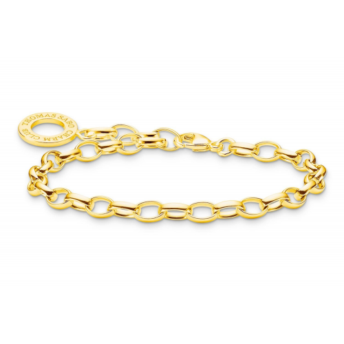 Thomas Sabo X0031-413-39 Armband für Charms Goldfarben