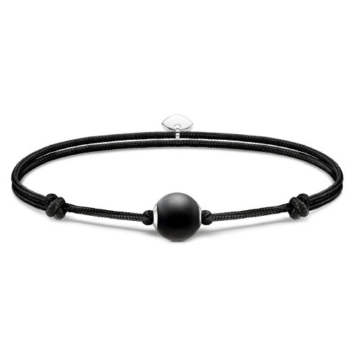 Thomas Sabo A2101-172-11-L22v Armband Karma Secret mit Schwarzem Obsidian