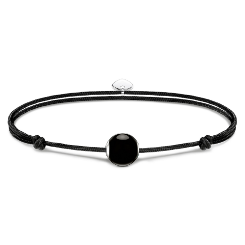 Thomas Sabo A2102-172-11-L22v Armband Karma Secret mit Schwarzem Obsidian Poliert