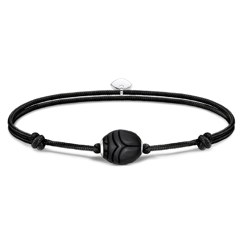 Thomas Sabo A2109-172-11-L22v Armband Karma Secret mit Skarabäus Obsidian