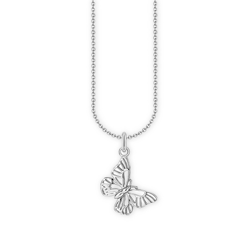 Thomas Sabo KE2223-001-21-L45V Damen-Kette mit Schmetterlings-Anhänger Silber