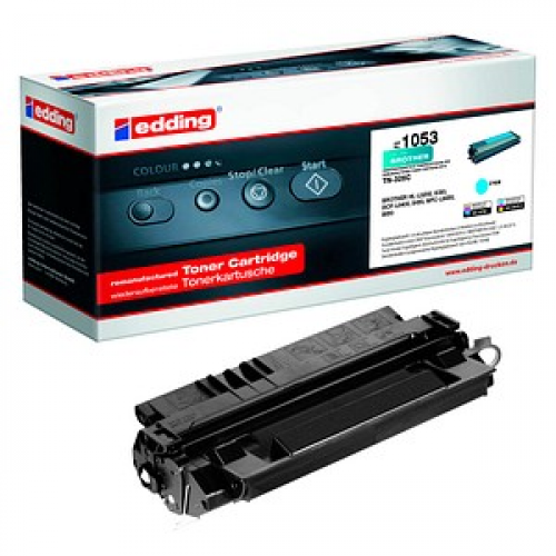 edding EDD-1053  cyan Toner kompatibel zu brother TN-326C