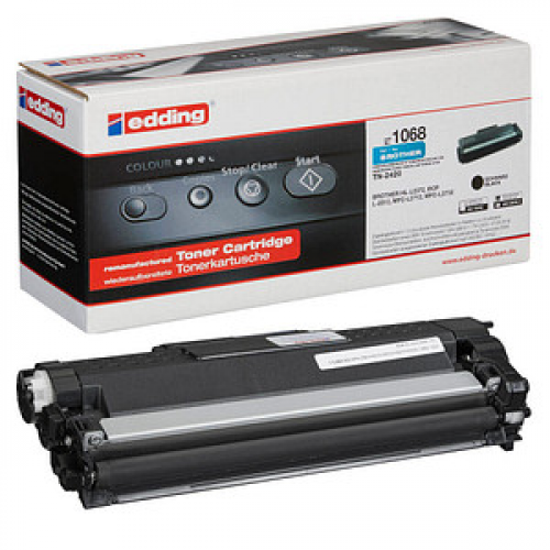 edding EDD-1068  schwarz Toner kompatibel zu brother TN-2420/2410