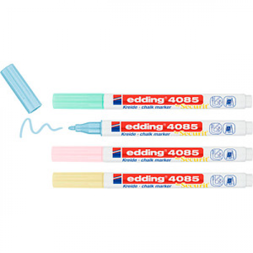 edding 4085 pastell Kreidemarker farbsortiert 1,0 - 2,0 mm, 1 St.