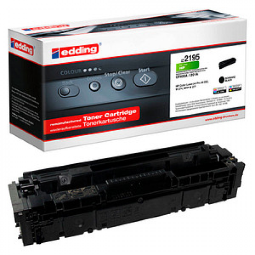 edding EDD-2195  schwarz Toner kompatibel zu HP 201A (CF400A)
