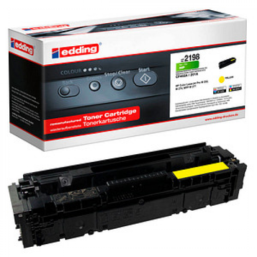 edding EDD-2198  gelb Toner kompatibel zu HP 201A (CF402A)