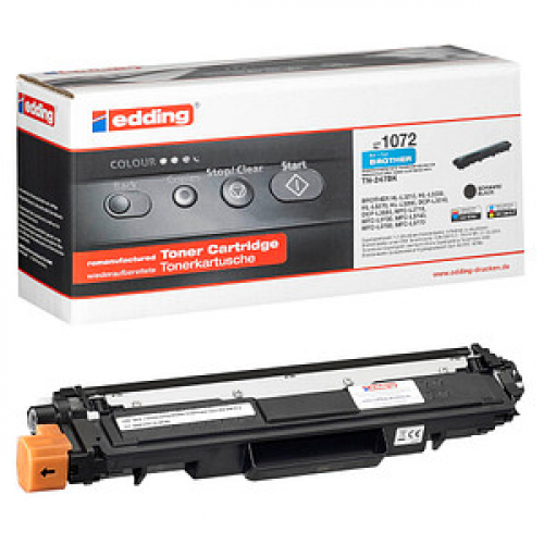 edding EDD-1072  schwarz Toner kompatibel zu brother TN-247BK