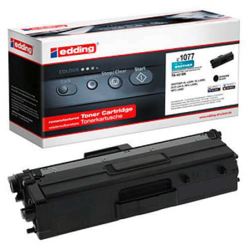 edding EDD-1077  schwarz Toner kompatibel zu brother TN-421BK