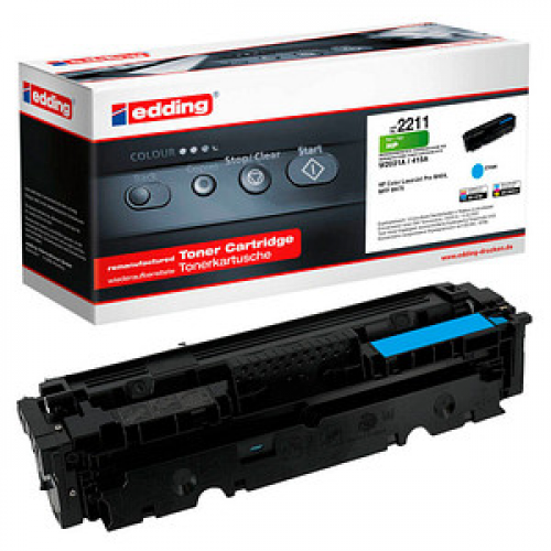 edding EDD-2211  cyan Toner kompatibel zu HP 415A (W2031A)