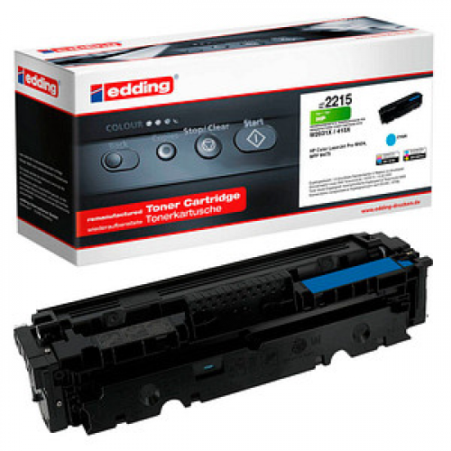 edding EDD-2215  cyan Toner kompatibel zu HP 415X (W2031X)