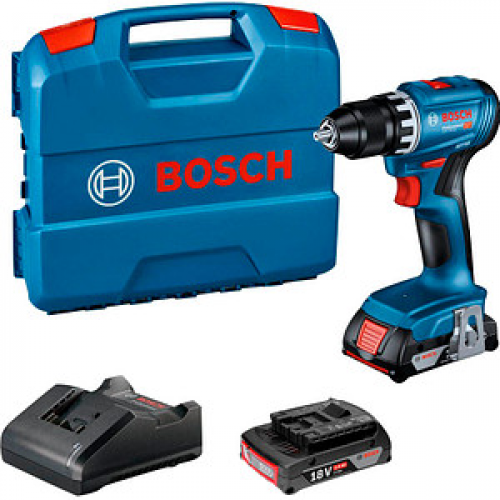 AKTION: BOSCH Professional GSR 18V-45 Akku-Schrauber-Set 18,0 V, mit 2 Akkus mit Prämie nach Registrierung