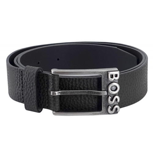 BOSS 50496747-202 Herrengürtel Leder Dunkelbraun Simo-Gr