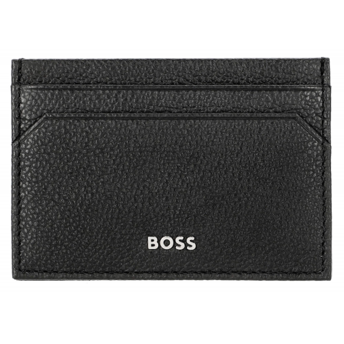 BOSS 50499247-001 Kreditkarten-Etui Leder Schwarz Highway