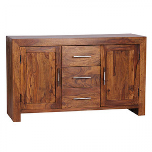 WOHNLING Sideboard, WL1.201 sheesham 118,0 x 40,0 x 70,0 cm