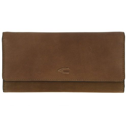 camel active 32070322 Damen-Geldbeutel Leder Cognac-Braun Valencia