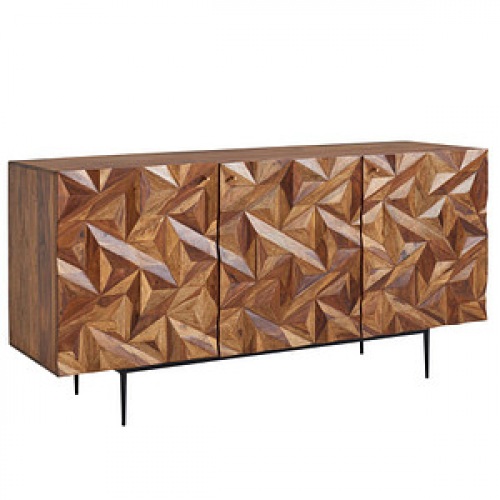 WOHNLING Sideboard, WL6.562 sheesham 144,0 x 47,0 x 72,0 cm