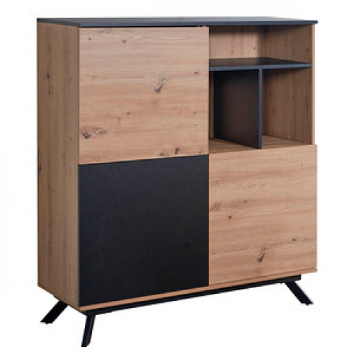 WOHNLING Sideboard, WL6.665 eiche 110,0 x 40,0 x 129,0 cm