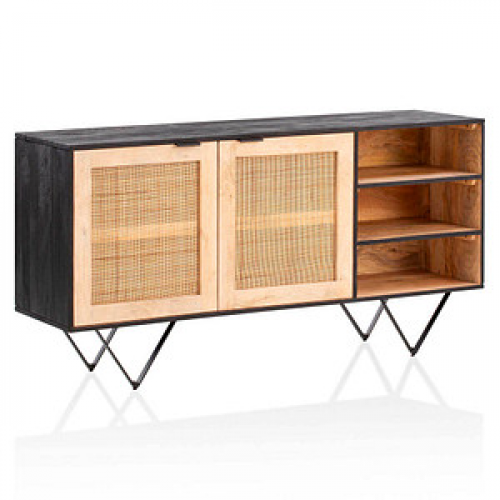 WOHNLING Sideboard, WL6.798 mango 145,0 x 40,0 x 75,0 cm