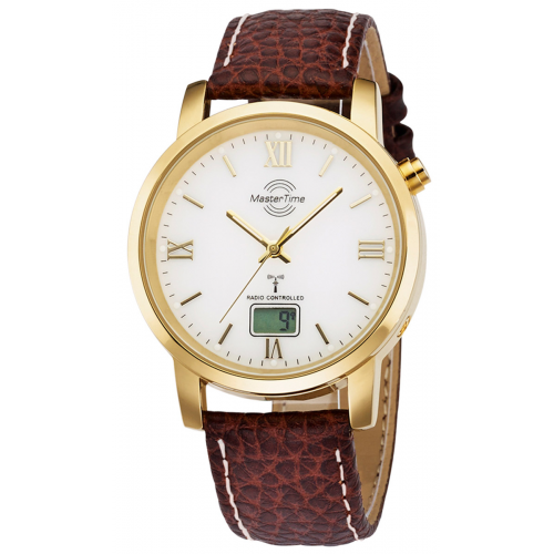 Master Time MTGA-10298-13L Herren-Funkuhr Classic