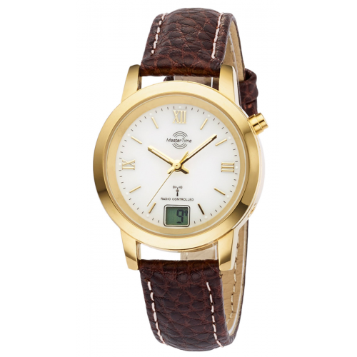 Master Time MTLA-10299-13L Damen-Funkuhr Basic Classic