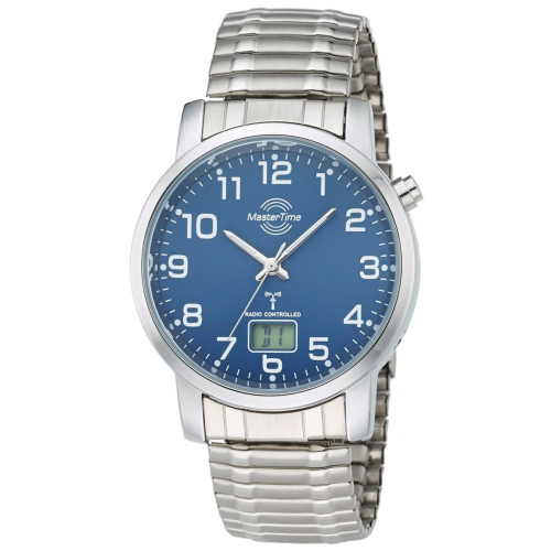 Master Time MTGA-10489-32M Herren-Funkuhr mit Zugband