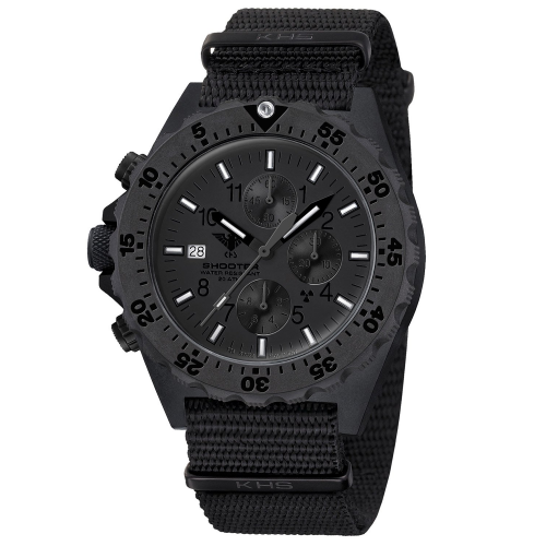 KHS KHS.SH2CXTOT.NB Herren-Armbanduhr Shooter MKII Chronograph XTAC