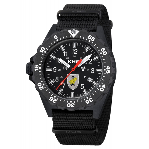 KHS SH2F.DSK.NB Herren-Armbanduhr Shooter MKII DSK Schwarz